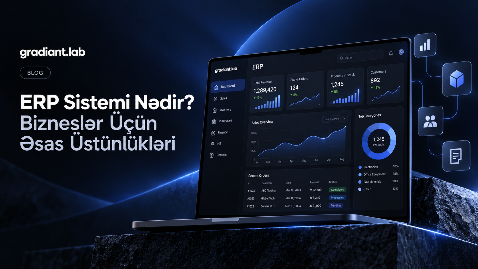 ERP Sistemi Nədir? Bizneslər Üçün Əsas Üstünlükləri